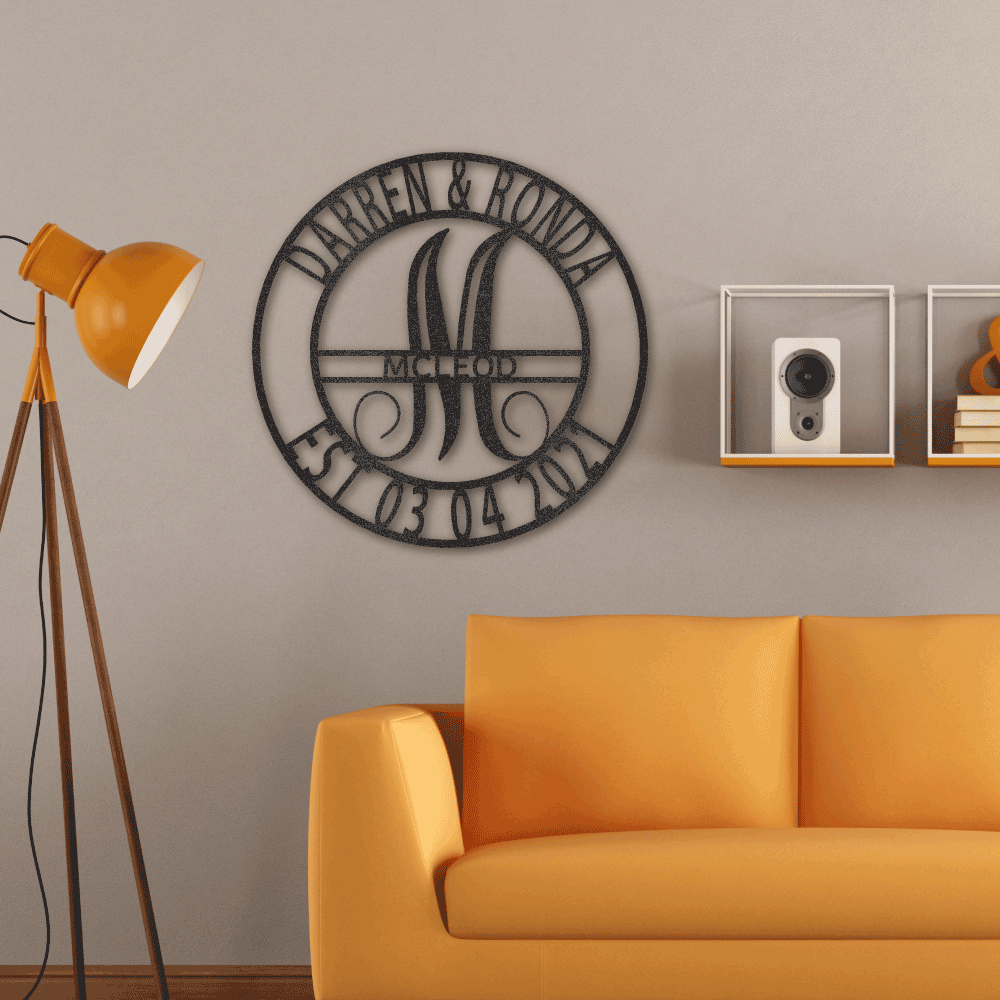 Elaborate Name - Steel Sign