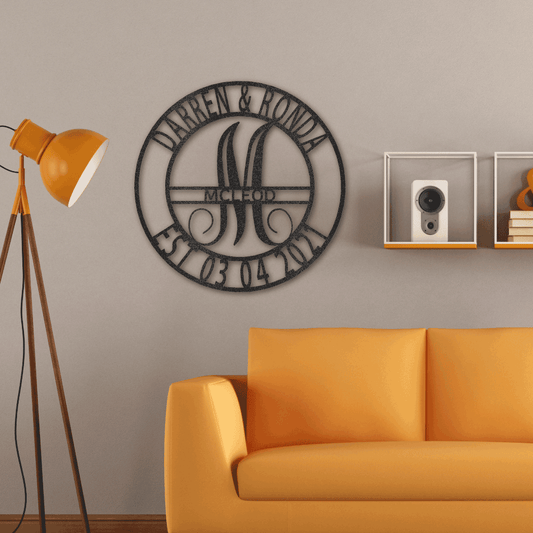 Elaborate Name - Steel Sign