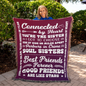 Soul Sisters | Best Friends | Woven Blanket
