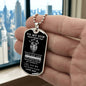 To My Son | Dog Tag Chain