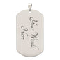 To My Son - Dog Tag Chain