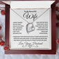 To My Beautiful Wife | Forever Love Necklace BW