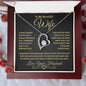 To My Beautiful Wife | Forever Love Necklace GB