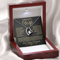 To My Beautiful Wife | Forever Love Necklace GB