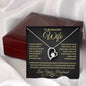 To My Beautiful Wife | Forever Love Necklace GB