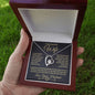To My Beautiful Wife | Forever Love Necklace GB