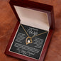 To My Beautiful Wife | Forever Love Necklace WB