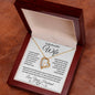 To My Beautiful Wife | Forever Love Necklace BW