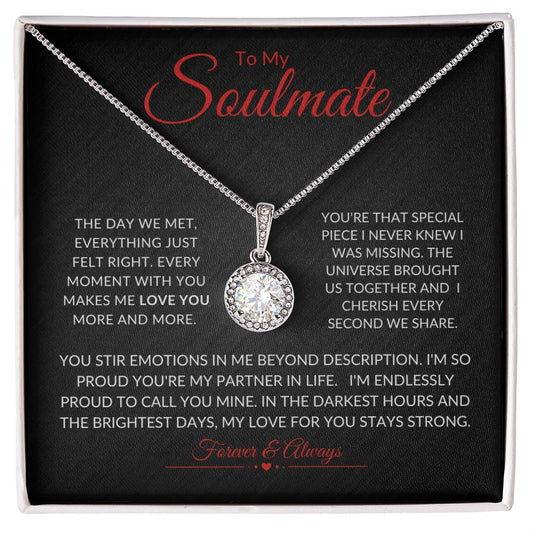 To My Soulmate | Eternal Hope Necklace