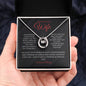 To My Forever Wife | Lucky In Love Necklace