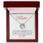 To My Daughter | Lucky In Love Necklace