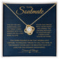 To My Soulmate | Love Knot Necklace