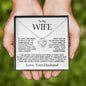To My Wife | Last Everything | Love Knot Necklace