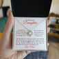 To My Beautiful Daughter | Love Knot Necklace