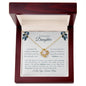 To My Beautiful Daughter | Love Knot Necklace