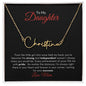 To My Daughter | Signature Name Necklace