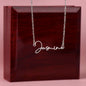 To My Daughter | Signature Name Necklace