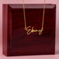 To My Daughter | Signature Name Necklace