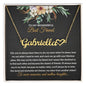 Best Friend | Sister From Another Mister | Name Necklace with Heart
