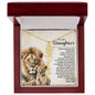 To My Daughter | Signature Name Necklace with Birth Month Flower