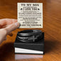 To My Son | Cross Bracelet | Never Forget