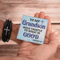 To My Grandson | Cross Bracelet | Hold Tightly