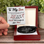 To My Son | Cross Bracelet | Pray on It