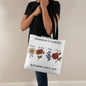 "Grandma's Garden" Classic Tote Bag with Birth Flowers for Grandchildren