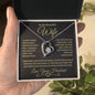 To My Beautiful Wife | Forever Love Necklace GB