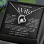 To My Beautiful Wife | Forever Love Necklace WBv2