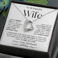 To My Beautiful Wife | Forever Love Necklace BWv2