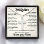 To My Daughter | Cross Necklace