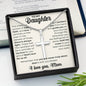 To My Daughter | Cross Necklace