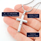 To My Daughter | Cross Necklace
