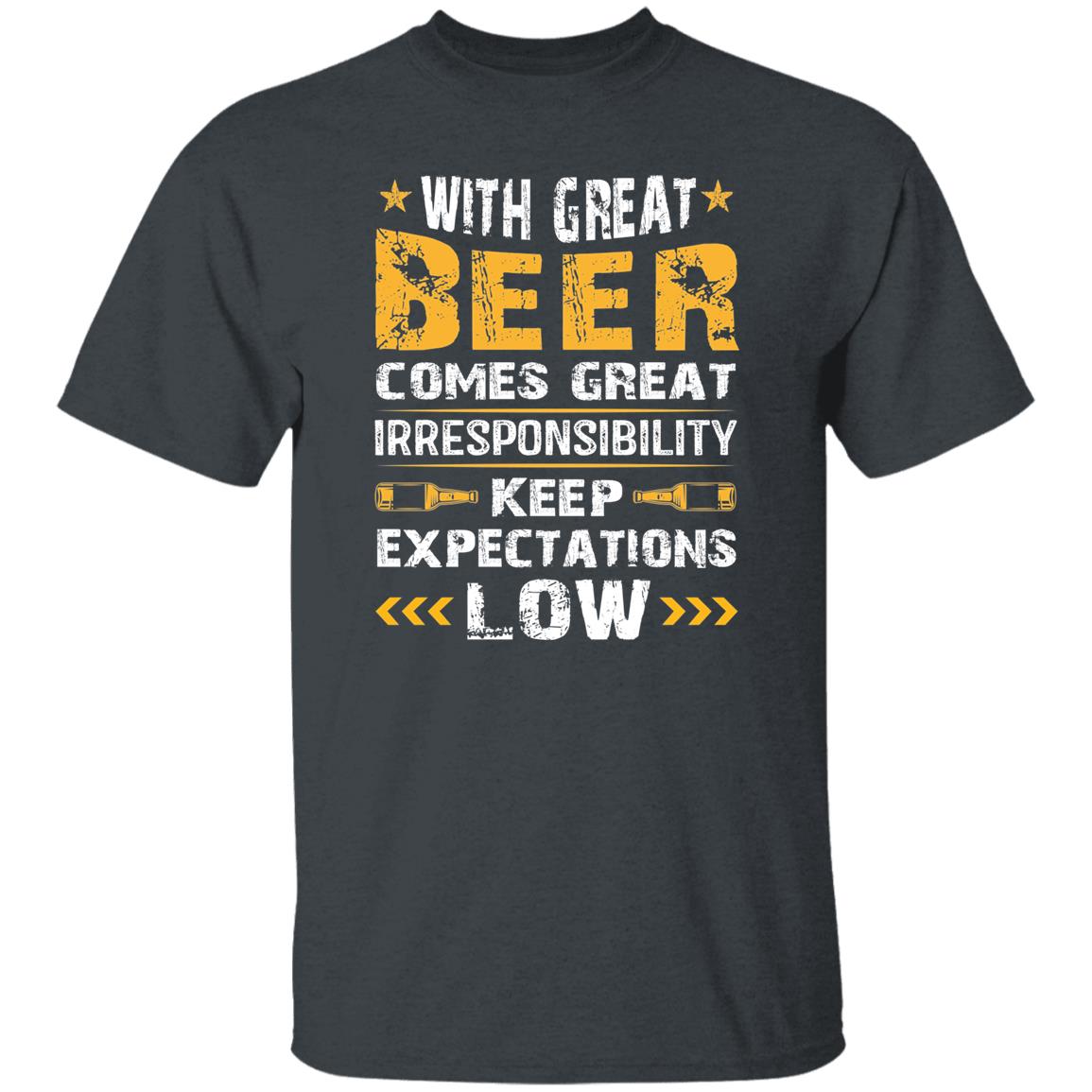 Beer T-Shirt - USA - Expectations