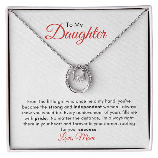 To My Daughter | Lucky In Love Necklace