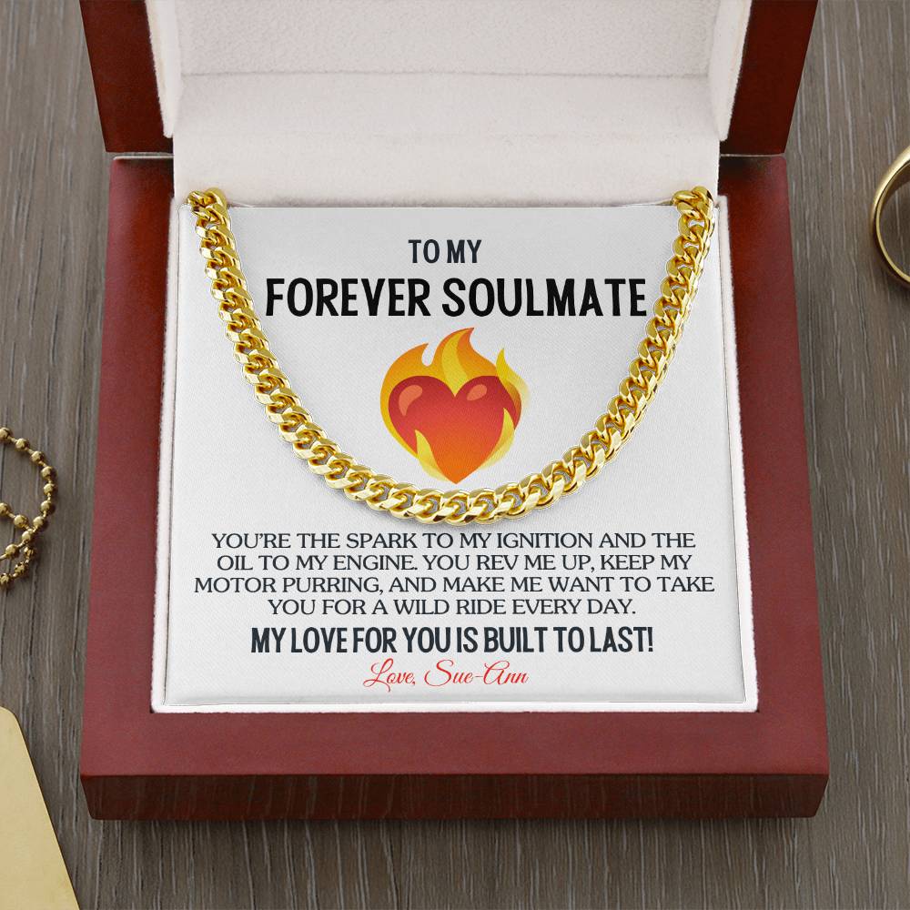 To My Forever Soulmate | Cuban Link Chain