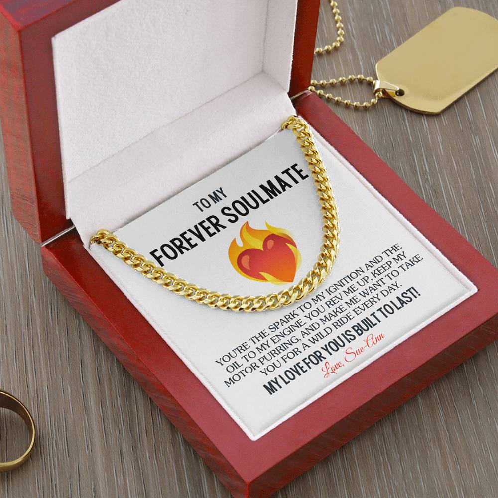 To My Forever Soulmate | Cuban Link Chain