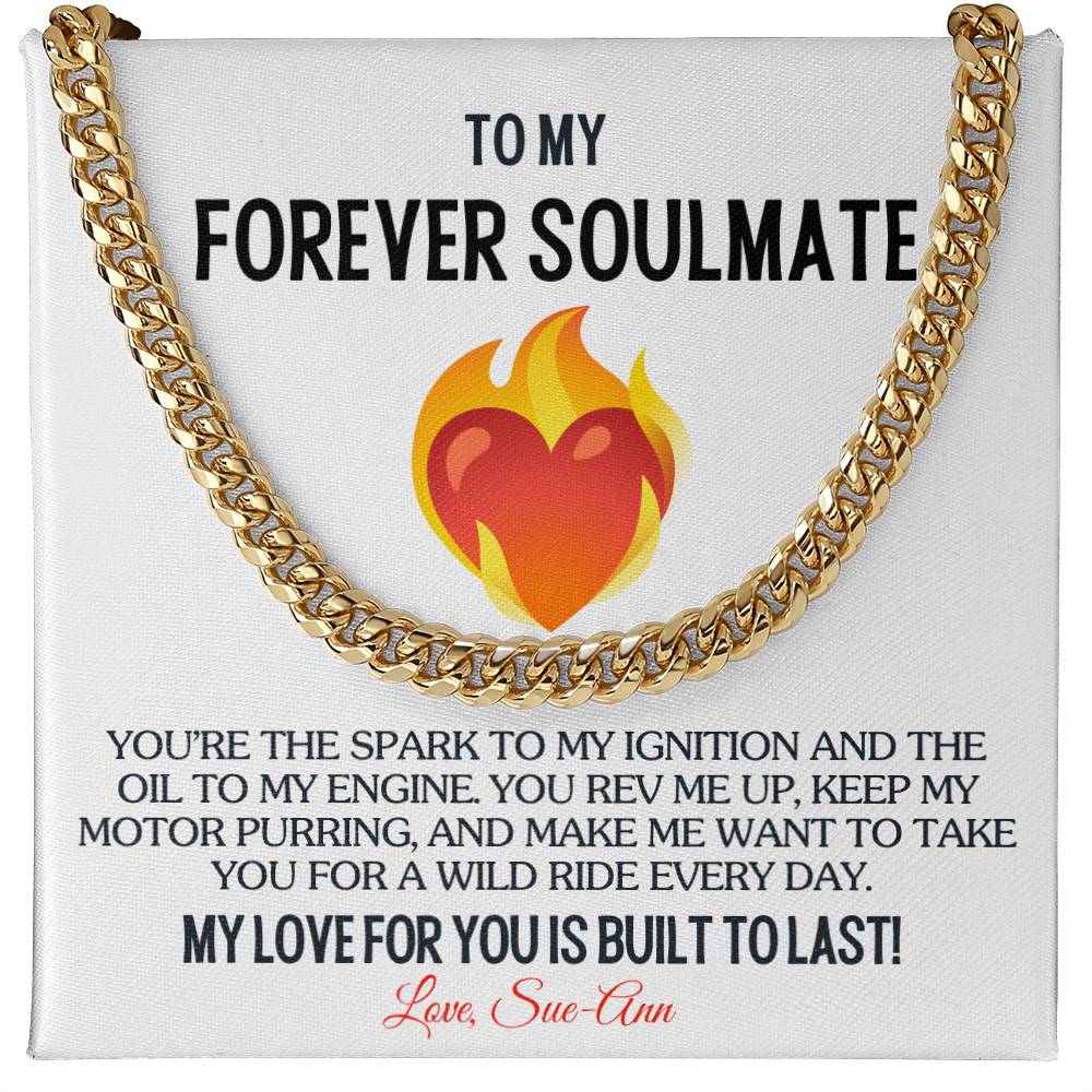 To My Forever Soulmate | Cuban Link Chain