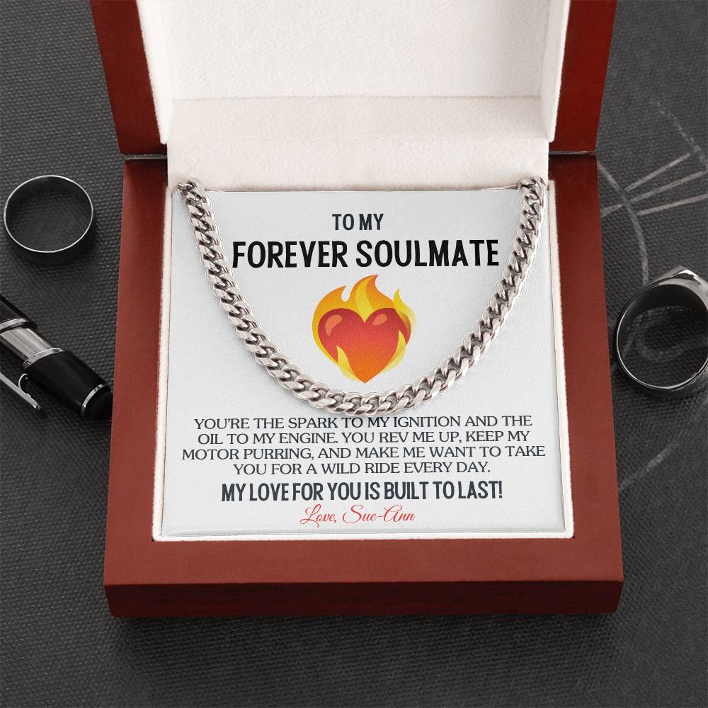 To My Forever Soulmate | Cuban Link Chain