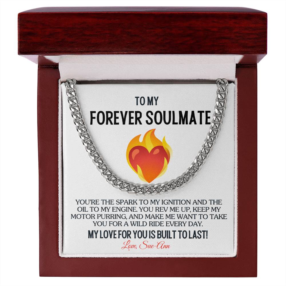 To My Forever Soulmate | Cuban Link Chain