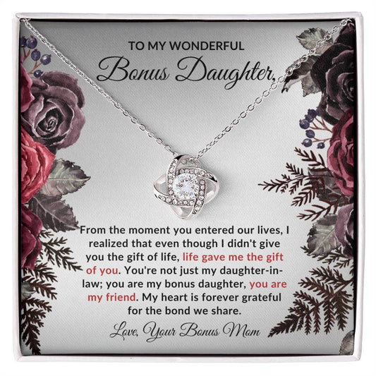 Bonus Daughter | Love Knot Necklace